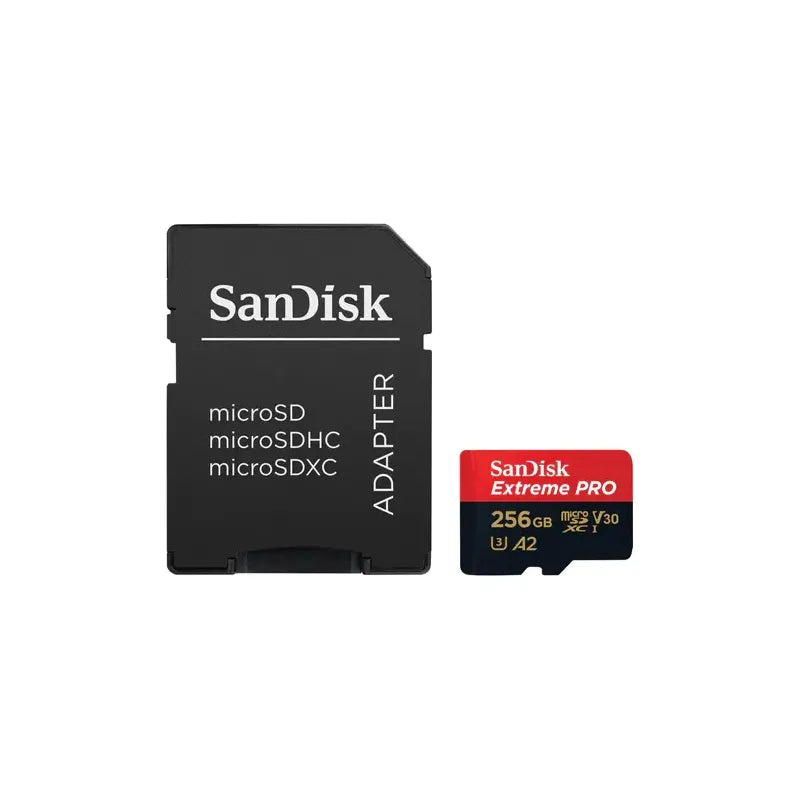 SanDisk Extreme PRO microSDXC UHS-I Card With Adapter SanDisk Extreme PRO microSDXC UHS-I Card With Adapter